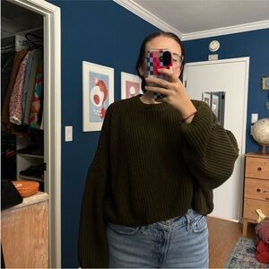 ASOS Olive Green Women's Sweater